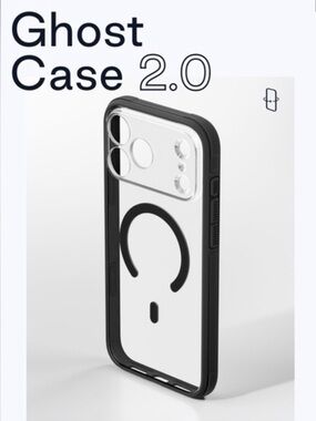 NWT Dbrand Ghost Case 2.0  Case iPhone 17 pro max Transparent Scratch Resistant
